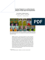 Box2Seg: Attention Weighted Loss and Discriminative Feature Learning For Weakly Supervised Segmentation