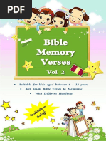 Bible Memory Verses Volume 2 English