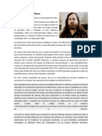Richard Stallman, creador de GNU y FSF
