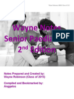 WR - Senior Paeds Notes 2nd Ed UPDATED JAN 2019 - Anggelos Edit