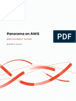 Panorama On Aws Deployment Guide