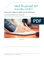 Matrimonio y figuras análogas según el código civil de Chihuahua