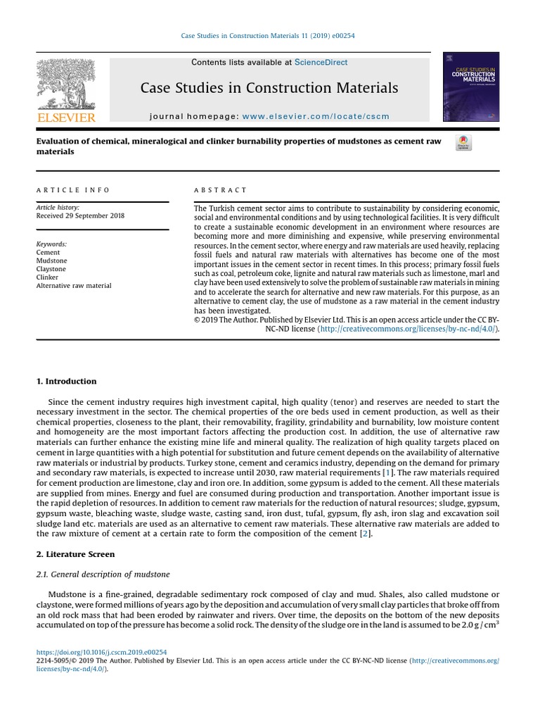 Case studies in construction materials sciencedirect pdf cement