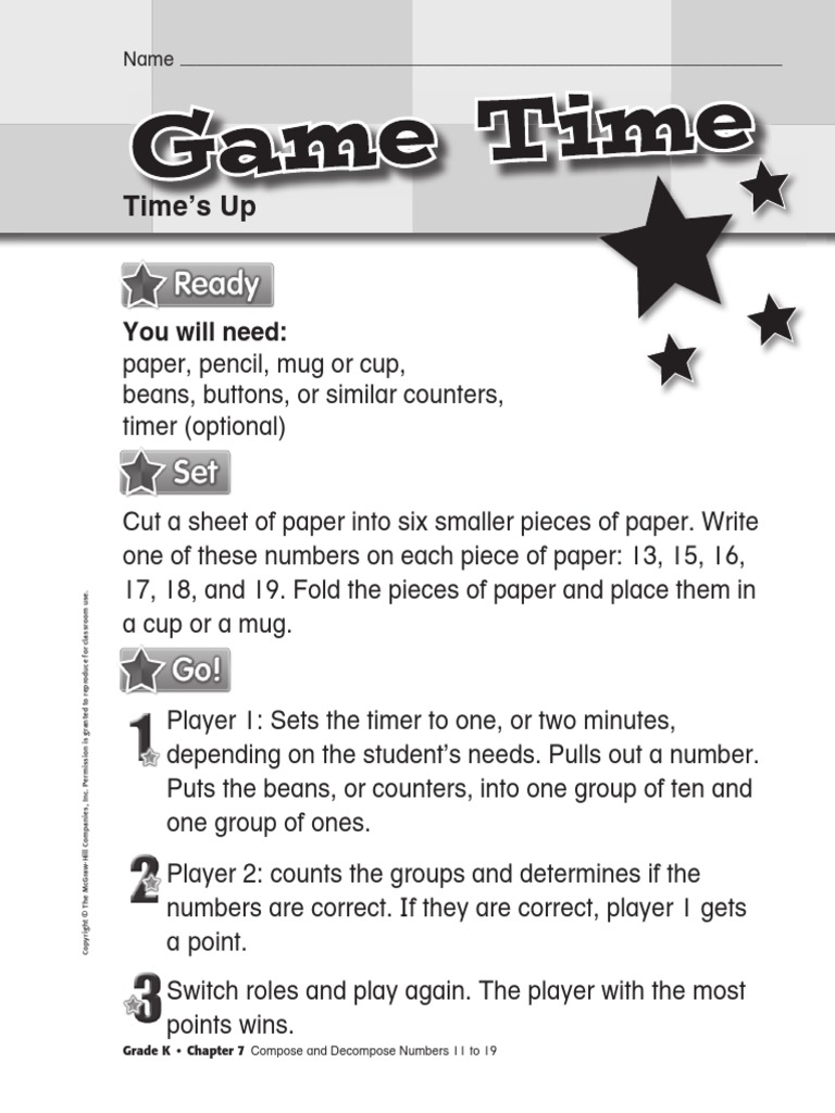 1-2 Math at Home Game Time | PDF | Intellectual Property Law ...