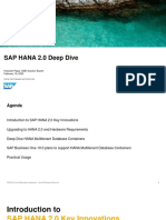 HANA 2.0 Deep Dive