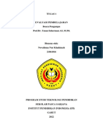 TUGAS 1 - Evaluasi Pembelajaran - Novalisma Nur Khakimah - 21861016