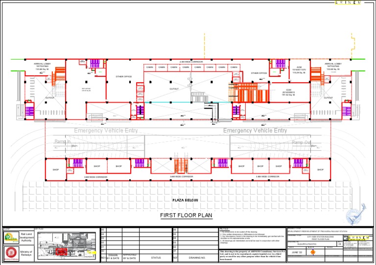 City Side Station Building - First Floor Plan | PDF | Foreign Language ...