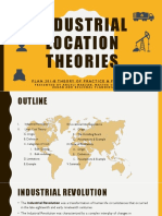Industrial Location Theories