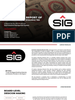 SIG Environmental Management System Analyze