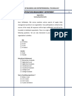 Questionnaire Group 5