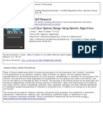 HVAC Duct System Design Using Genetic Algorithms