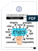 Learning Module: Professional Conduct & Ethical Standard