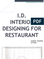 Interior Design of Restaurant