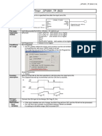 BCD Pulse Timer: - CPU001 - TP - BCD: CPU - 001 Basic Function Symbol