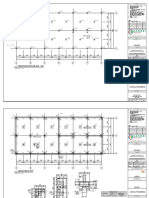 Denah Tiang Pancang (Mab.-2.500) : As Built Drawing