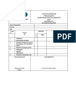 Checklist Supervisi Radioloi