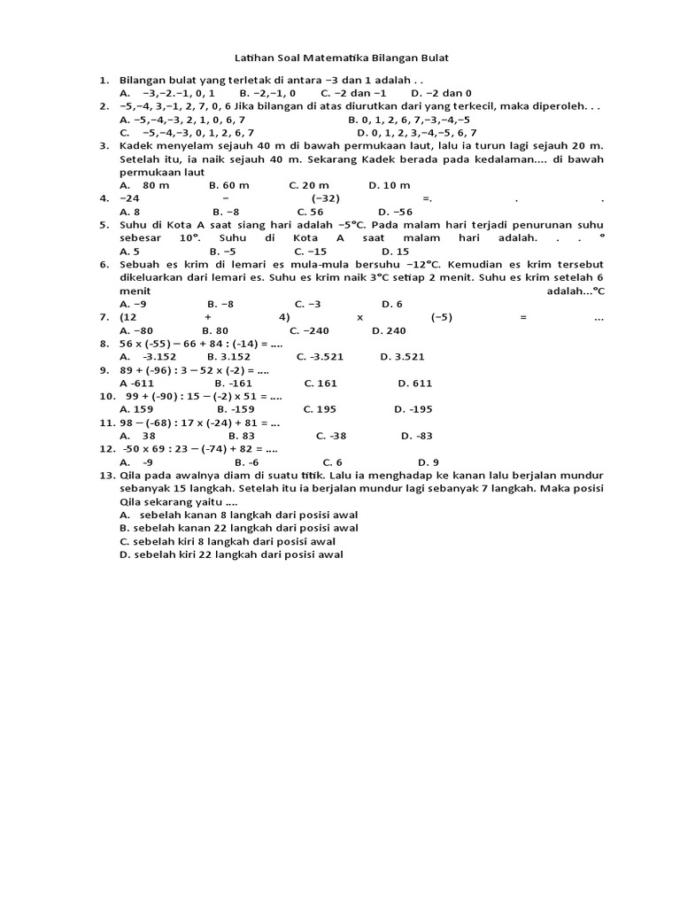 Mtk Kelas 6 Pdf