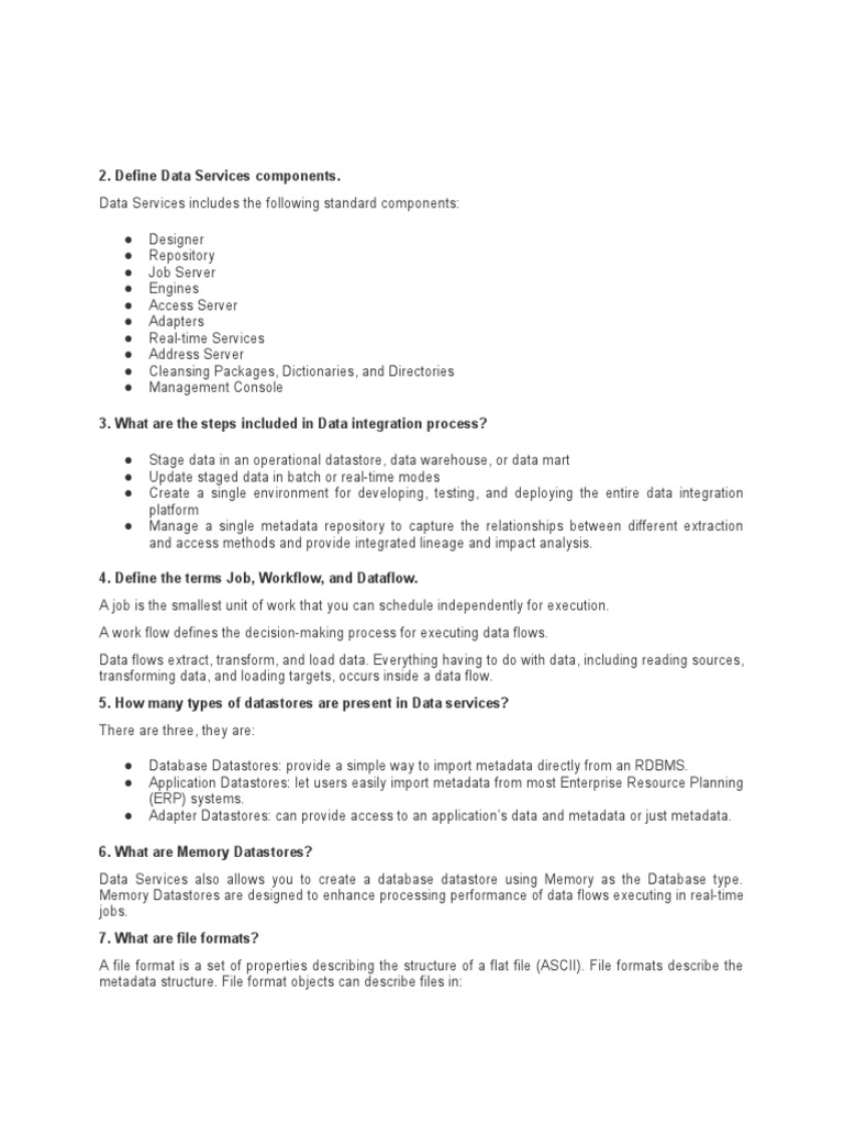 Sap bods faqs pdf metadata databases