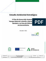 II Plan de Desarrollo Sostenible Del Parque Natural de La Breña y Marismas de Barbate y Su Área de Influencia Socioeconómica