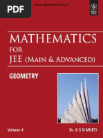 Wiley Mathematics IIT JEE Vol-4 - Geometry