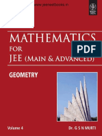 Wiley Mathematics IIT JEE Vol-4 - Geometry