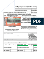 WRM1 Electrical Kaizen Report