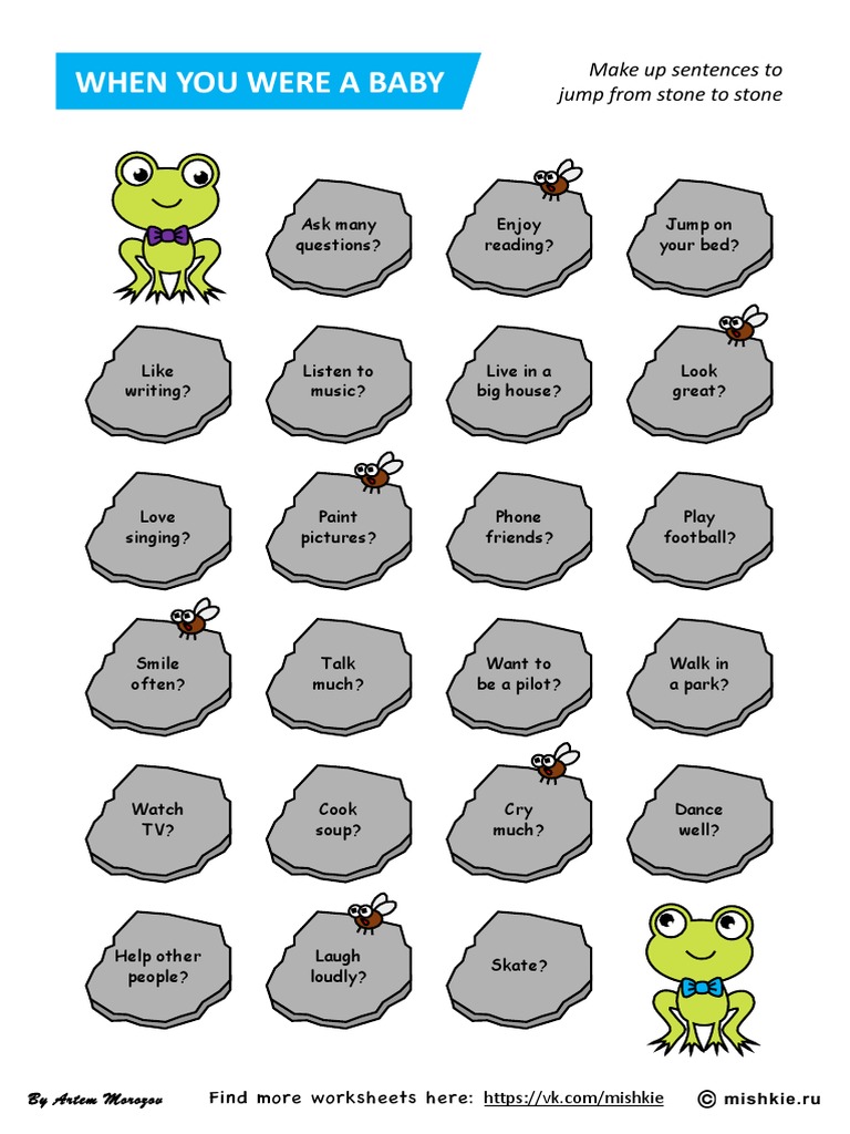 Grammar Frogs Regular Verbs by Artem Morozov PDF