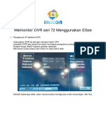 Memonitor DVR Seri 72 Menggunakan App Esee