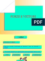 Forze e Vettori