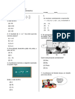 II Simulado de Matemática - Oficial