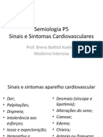 Semiologia P5 Sinais e Sintomas Cardiovasculares