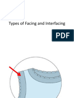 Types of Facing and Interfacing