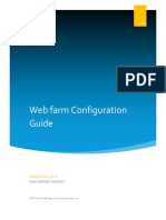 Webfarm Configuration Guide