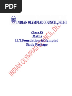 Class IX Maths IITFoundation & Olympiad Study Package (PDFDrive)