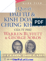 Bi Quyet Dau Tu Va Kinh Doanh Cua Ty Phu Buffett - Soros