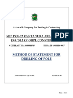 Qc-Sop-0 - Drilling of Pole