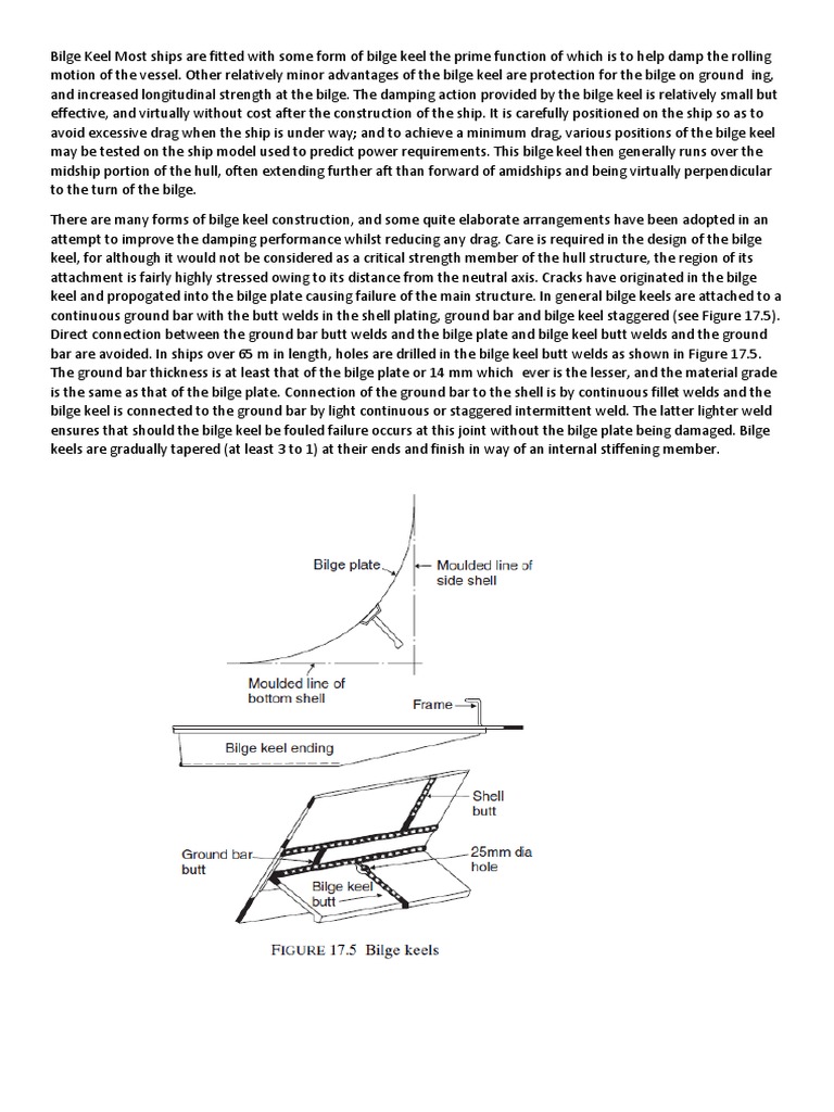 Bilge Keel | PDF