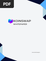 Koinswap Whitepaper