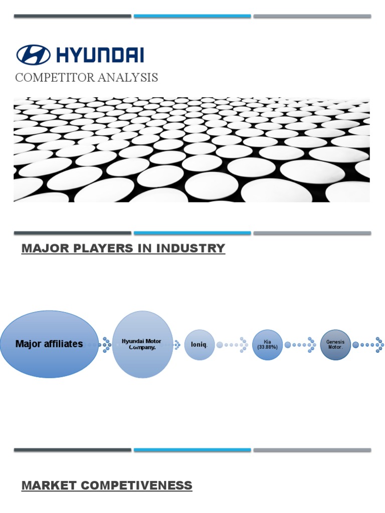 Hyundai Competitor Analysis Overview | PDF