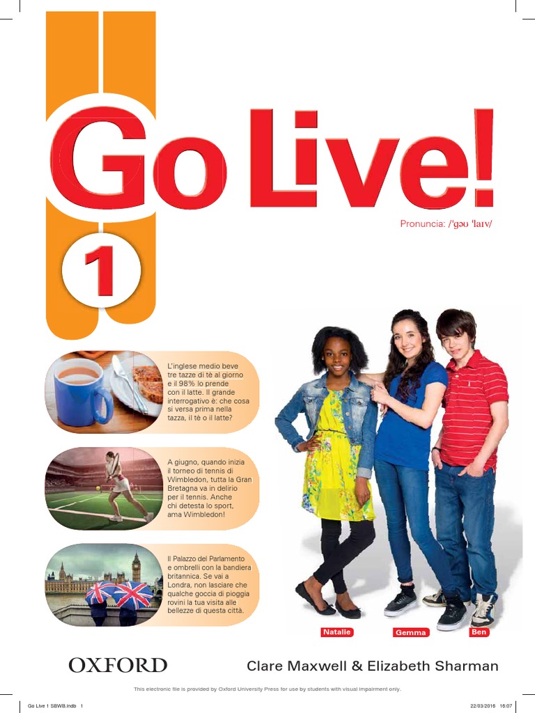 Go Live! 1 - SB+WB PDF | PDF