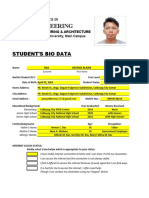 RasGeorgeBlaire Biodata BSCE1stYear