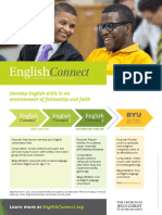 Develop English Skills in An Environment of Fellowship and Faith