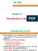 CE 382 Chapter 5 Classification of Soil