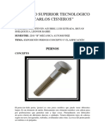 Exposición Pernos-Concepto y Clasificación