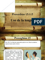 Proverbios 15 1-33