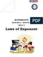 Laws of Exponent: Grade 9