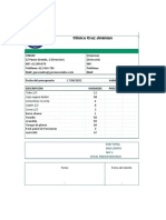 Plantilla Word Presupuesto 11