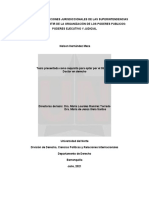 Tesis Análisis Funciones Jurisdiccionales