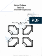 Phillipson-TRO Test de Relaciones Objetales