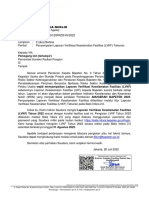Surat Penyampaian LVKF 2022 - Jawa Barat